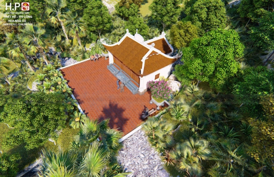 Mẫu thiết kế nhà thờ 3 gian có hậu cung